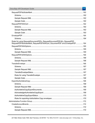 DocuSign eSignature API Guide - SOAP | PDF