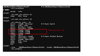 Float mul, add = ~10
 
