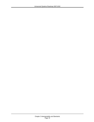 Unmanned Systems Roadmap 2007-2032
Chapter 3 Interoperability and Standards
Page 18
 