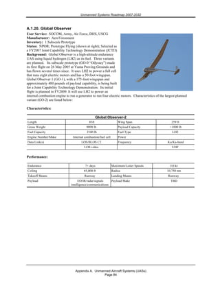 Dod Unmanned Systems Roadmap 2007-2032 | PDF