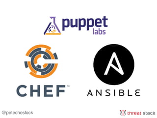 @petecheslock
What data are you sending?
What happens if that system
is compromised?
 