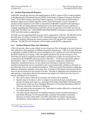Do d cloud computing security requirements guide (srg) version 1 | PDF