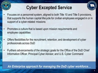 DoD Cyber Expected Service (CES) Personnel System