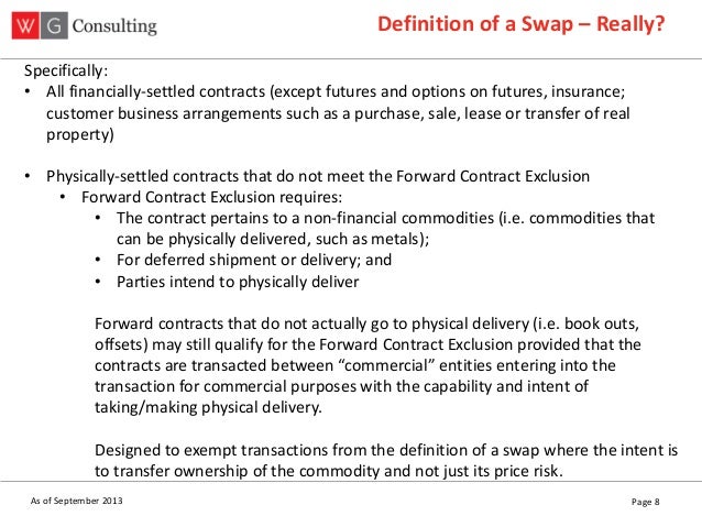 Trade option exemption cftc
