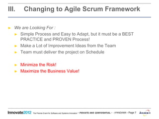 Doddi Priyambodo - Scrum Day Asia 20121123 - AGILE SOFTWARE DEVELOPMENT ...