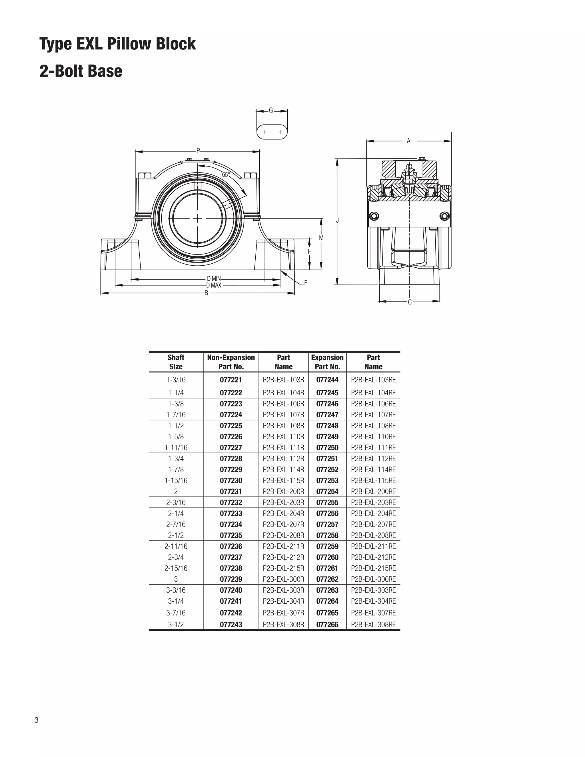 Dodge Type EXL Bearing PDF