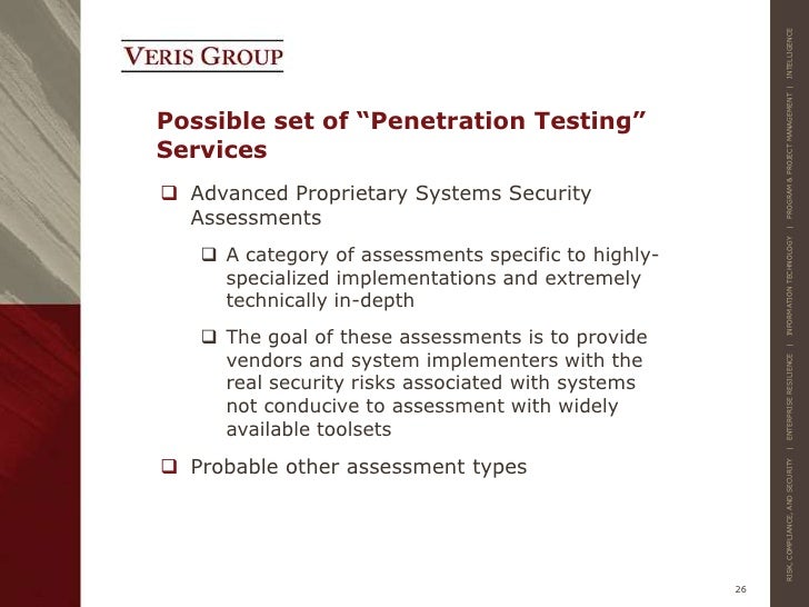 Dod Ia Pen Testing Brief