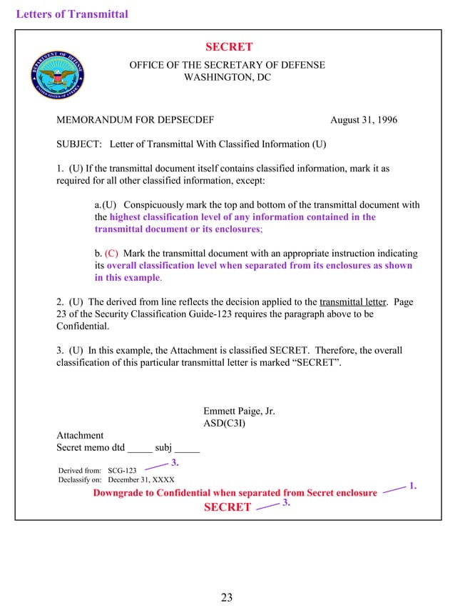 A Reference Guide For Marking Dod Documents – MQNCEM