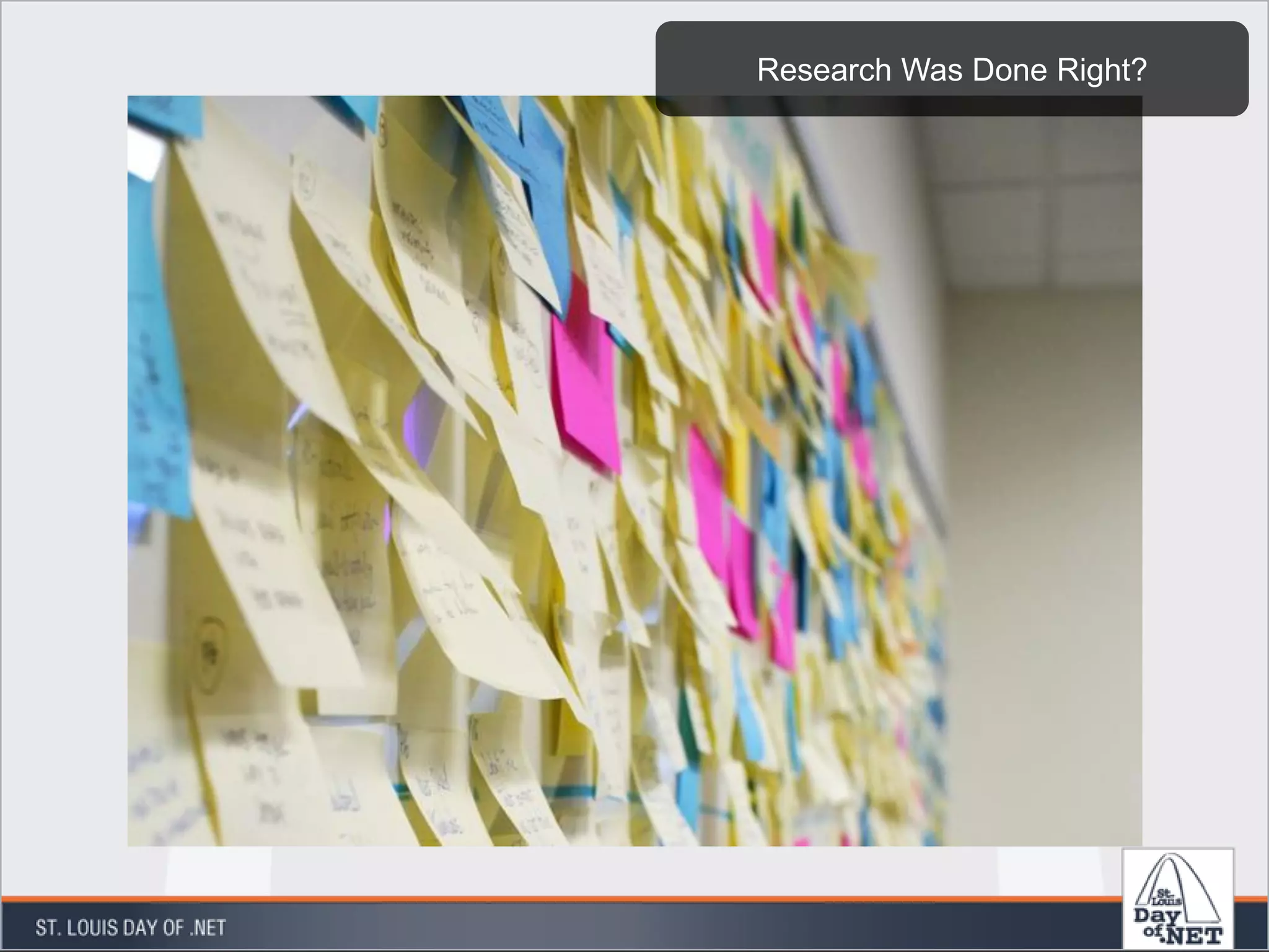 Research Was Done Right?