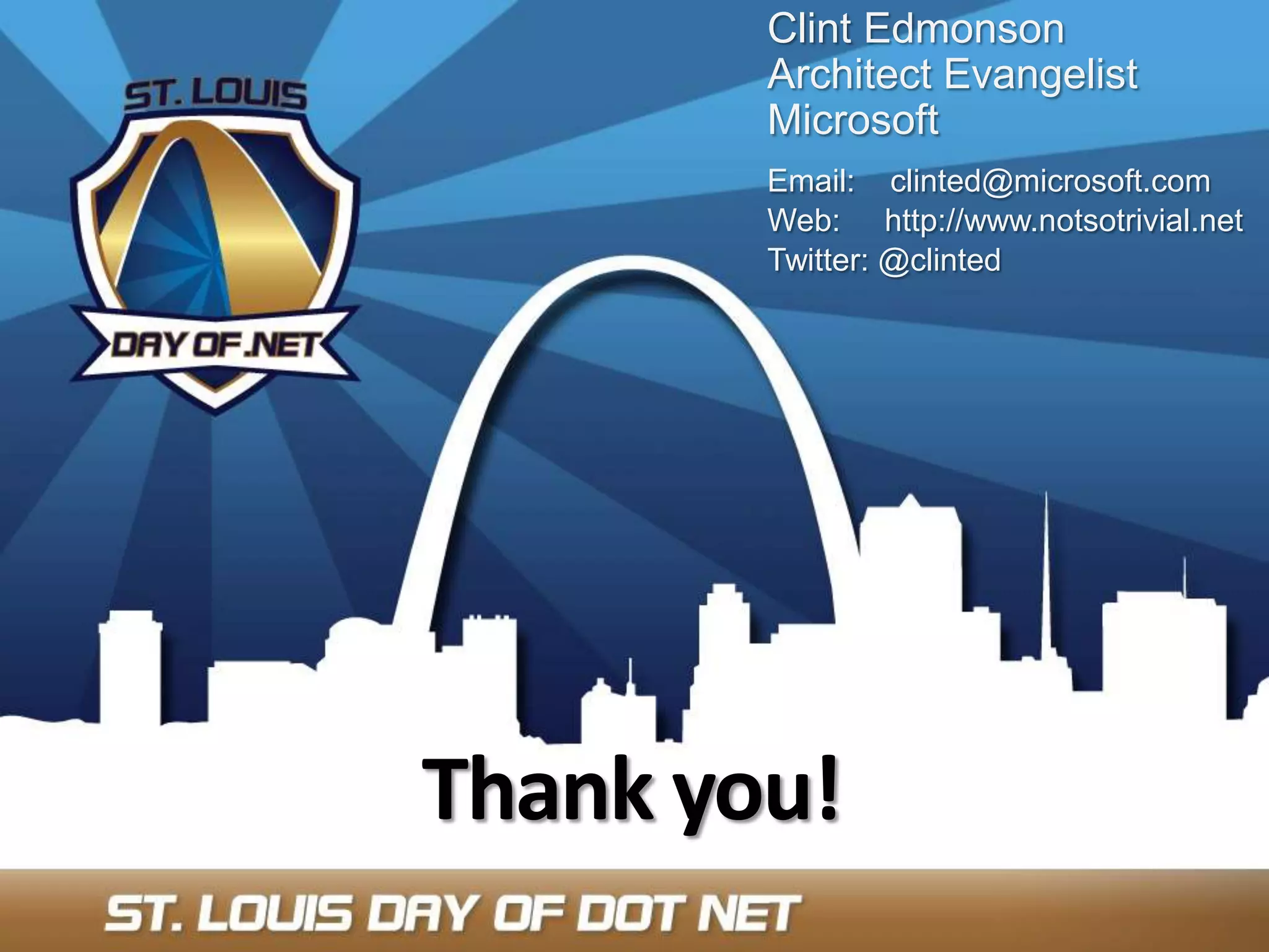 ToolingDesktopServer, ServicesServer                           Win7Media& RIAXAMLDesignerLook, behavior, brand,and emotional connectionDeveloperFunction, deployment, data,security, operational integrity