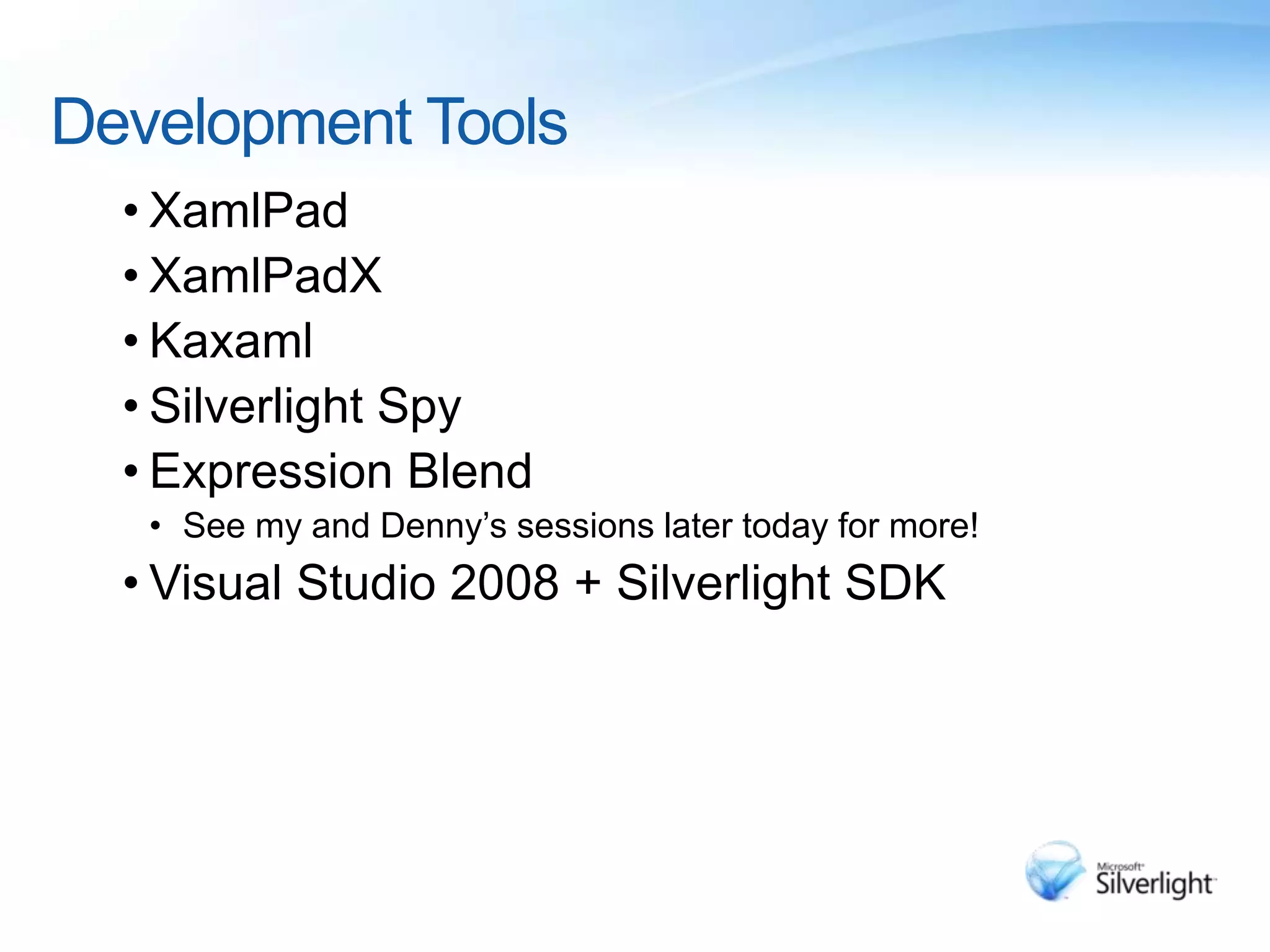 Development Tools