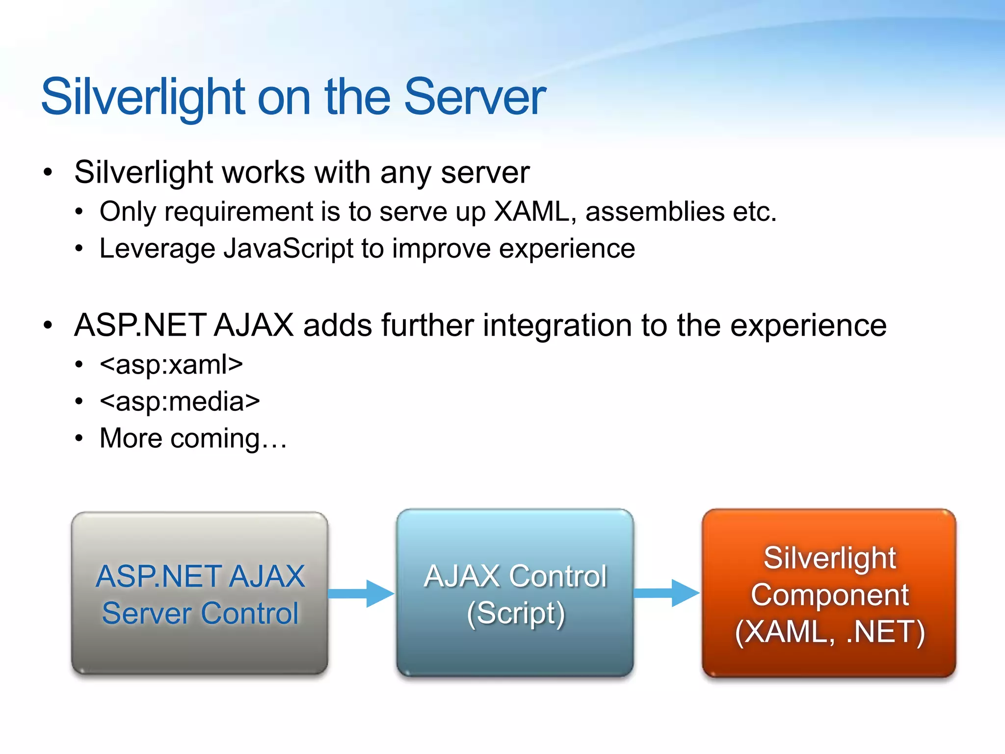 Anatomy of a Silverlight Application