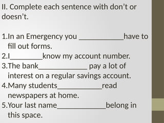 ENGLISH GRAMMAR (AUXILIARY VERB- DO, DOES, DID) | PPT