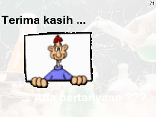 71
Terima kasih ...
... Ada pertanyaan ???
 