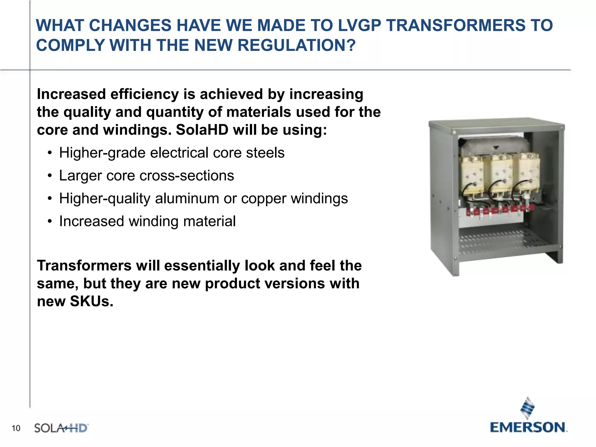 New Energy Conservation Standards for Transformers - DOE 2016 | PPTX