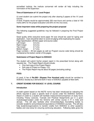 Doeacc revised a_level | PDF