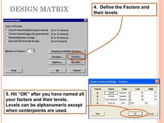 Doe Using Minitab DOE_Design_and_Analysis_using_Minitab (1).ppt