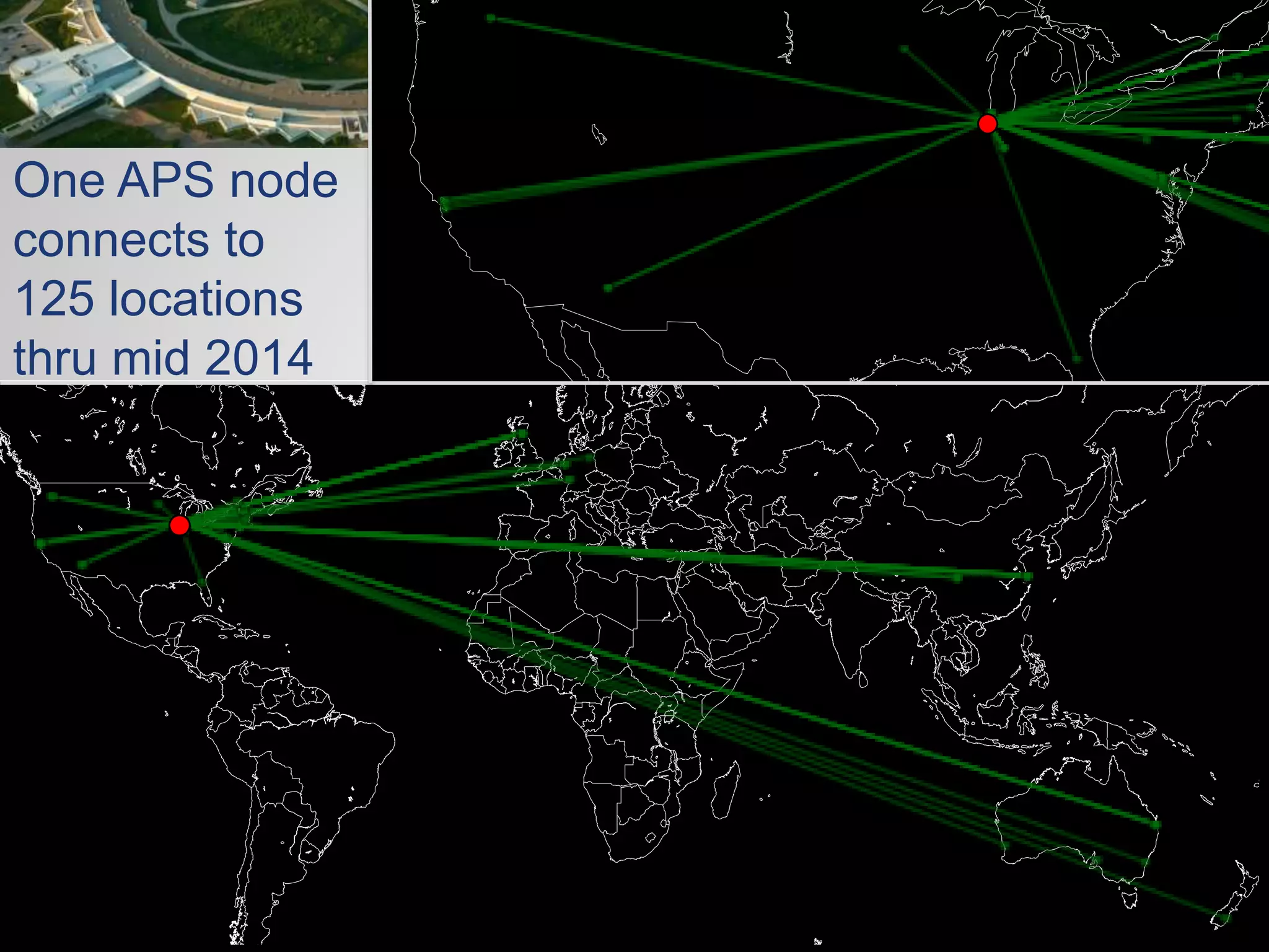 15
One APS node
connects to
125 locations
thru mid 2014
 