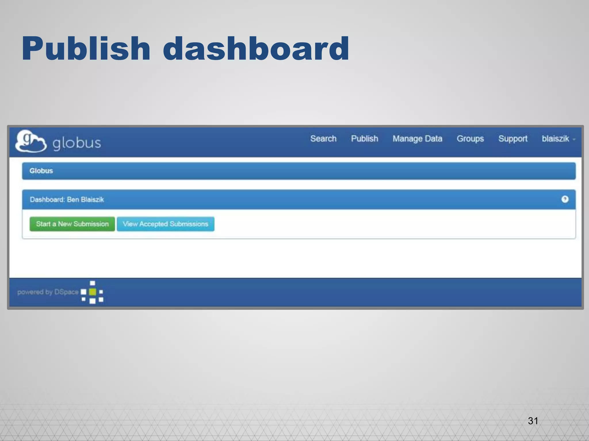 Publish dashboard
31
 