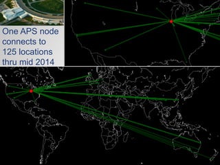 15
One APS node
connects to
125 locations
thru mid 2014
 