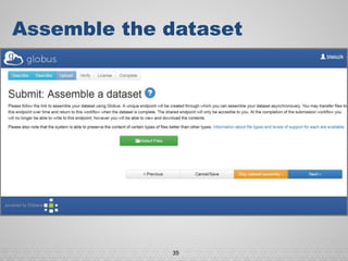 Assemble the dataset
35
 