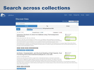 Search across collections
 