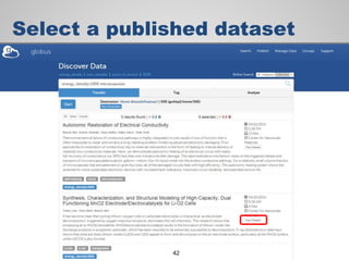 Select a published dataset
42
 