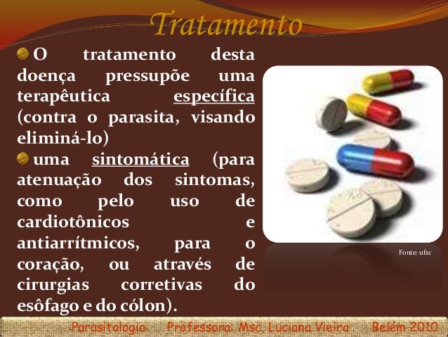 Resultado de imagem para fotos do tratamento da doença de chagas