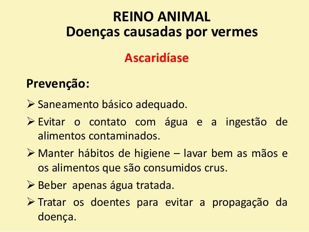 Hypostasis de todo o corpo em vermes