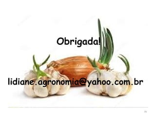 lidiane.agronomia@yahoo.com.br
Obrigada!
79
 