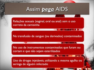AssimAssim pegapega AIDSAIDS
 
