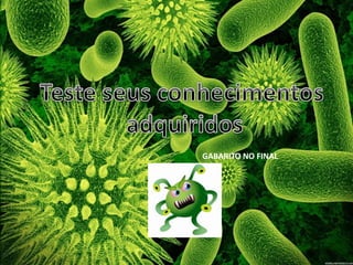 Questão 1
GABARITO NO FINAL
 