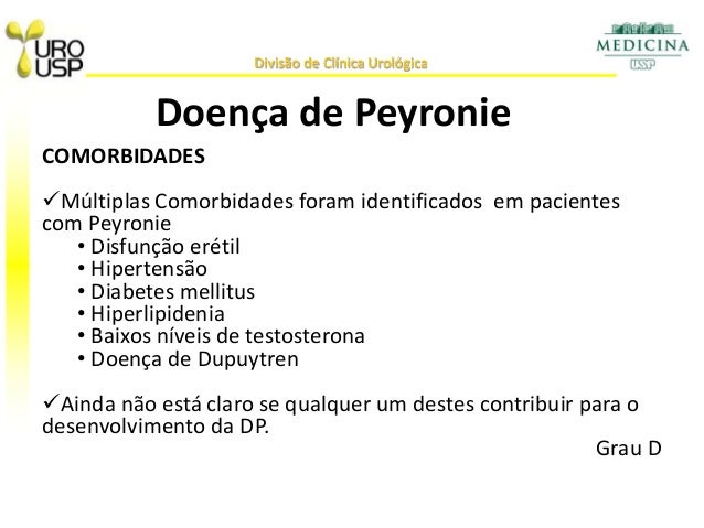 vitamina e no tratamento da doença de peyronie