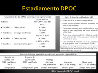 II Consenso de DPOC, 2008.
 