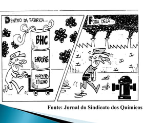 Fonte: Jornal do Sindicato dos Químicos
 