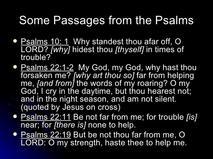 Does God seem Distant?