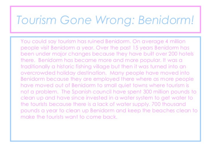 tourism does more good than harm December 4, 2014 voluntourism does more harm than good news commentary: young adventists should think twice before signing up for short-term volunteer stints in third world countries. tourism does more good than harm December 4, 2014 voluntourism does more harm than good news commentary: young adventists should think twice before signing up for short-term volunteer stints in third world countries.