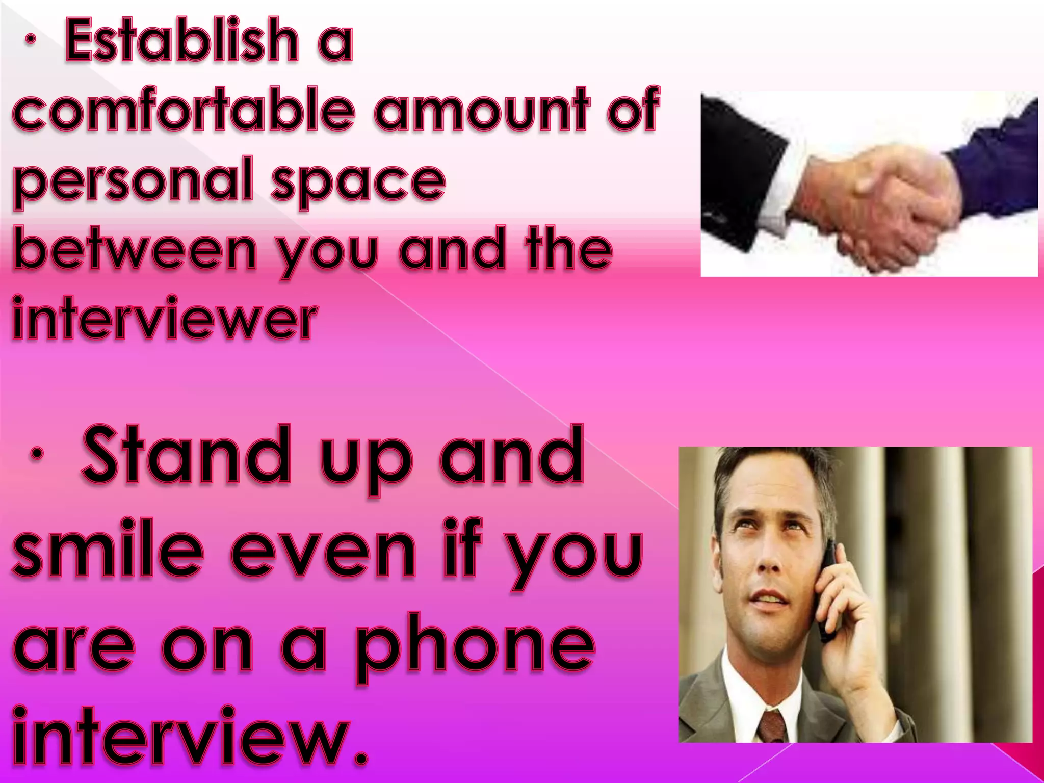 Does and dont’s of a job interview | PPTX