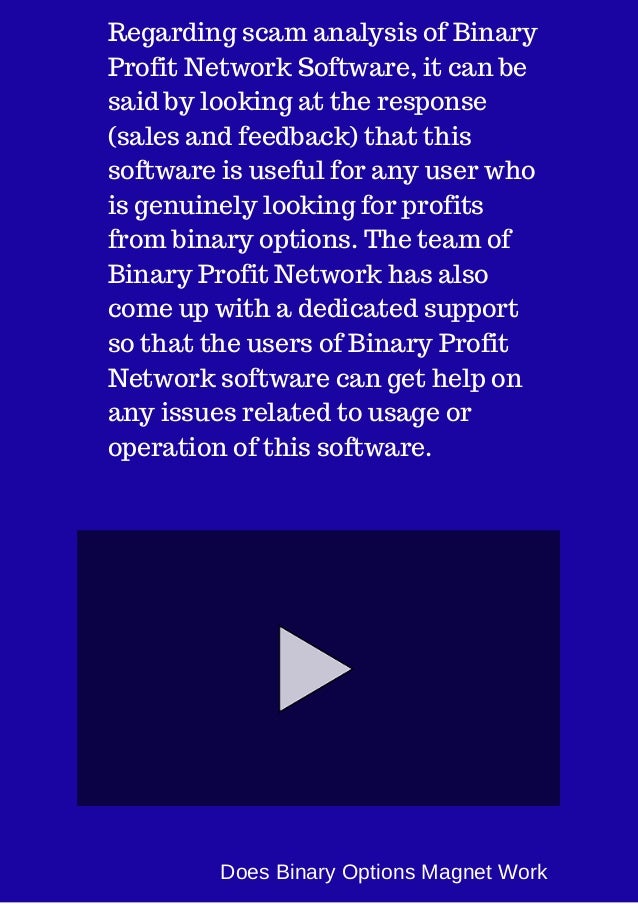 How does binary options work