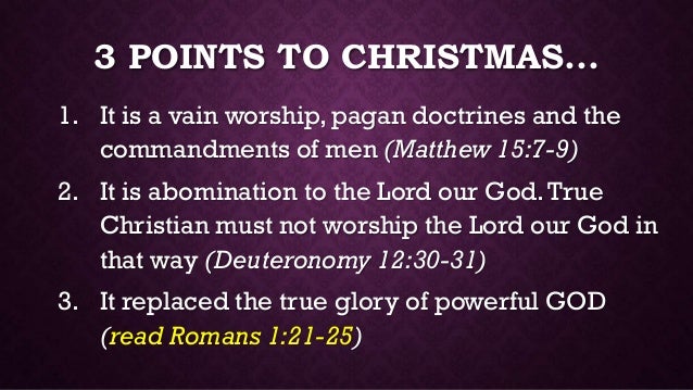 Is Christmas Really Honor Christ