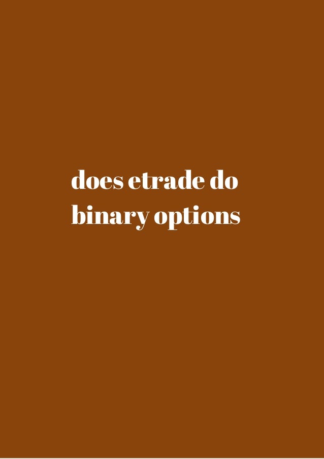 Us based binary options brokers