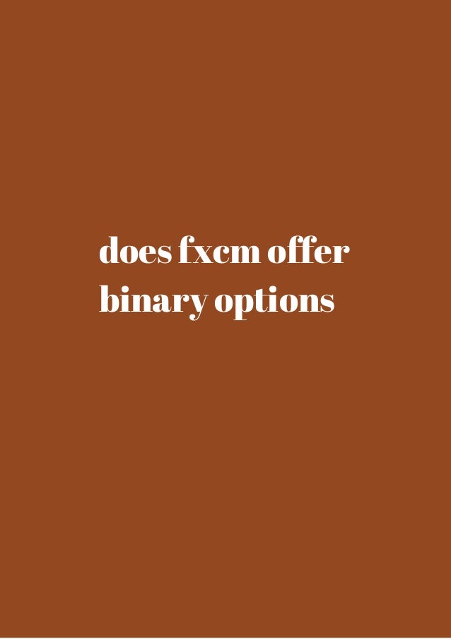 does optionsxpress offer binary options
