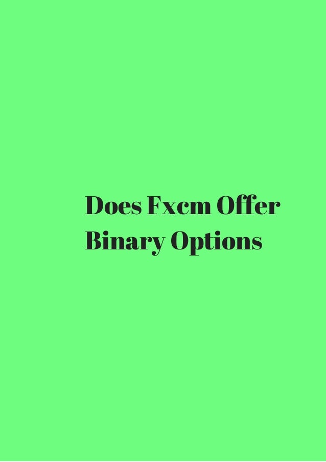 Fxcm options
