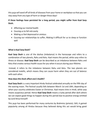 Dosh Function Does Kaal Sarp Dosh affect health.pdf