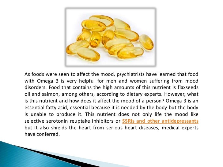 Does omega 3 really help with depression