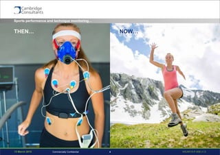 13 March 2015 WEAR15-P-006 v1.04Commercially Confidential
Sports performance and technique monitoring…
THEN… NOW…
 