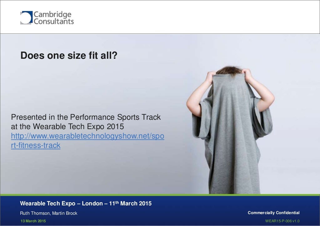 Does one size fit all