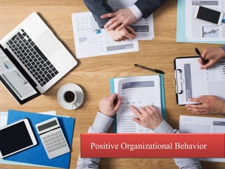 Positive Organizational Behavior
 