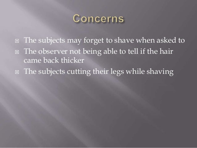 Does Shaving Your Hair Make It Grow Back