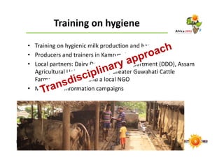 Does the milk make you sick? An intervention to increase knowledge among traditional dairy producers and sellers in India